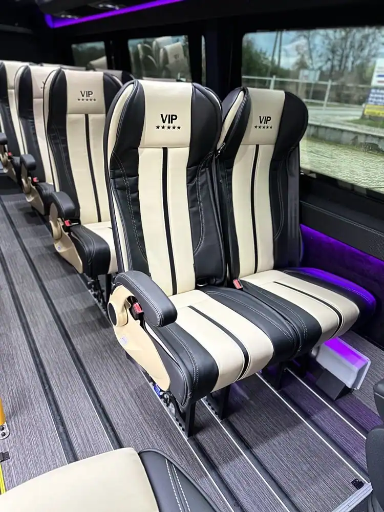 Mercedes‑Benz Sprinter VIP seats detail